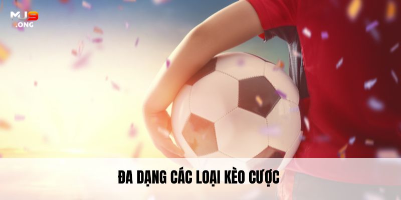Đa dạng các loại kèo cược