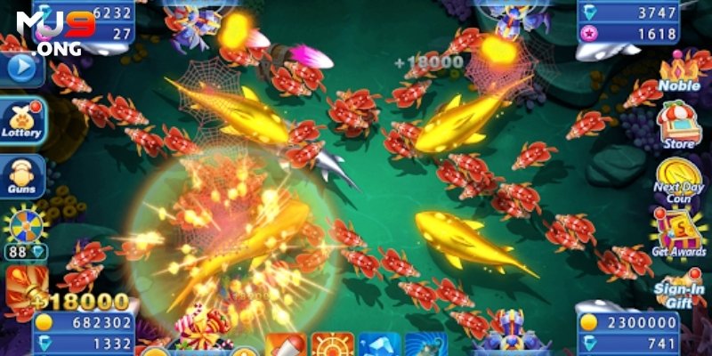 Hãy kiên nhẫn với những con lớn trong game Bắn Cá